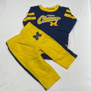 Michigan baby outfit “future champ”